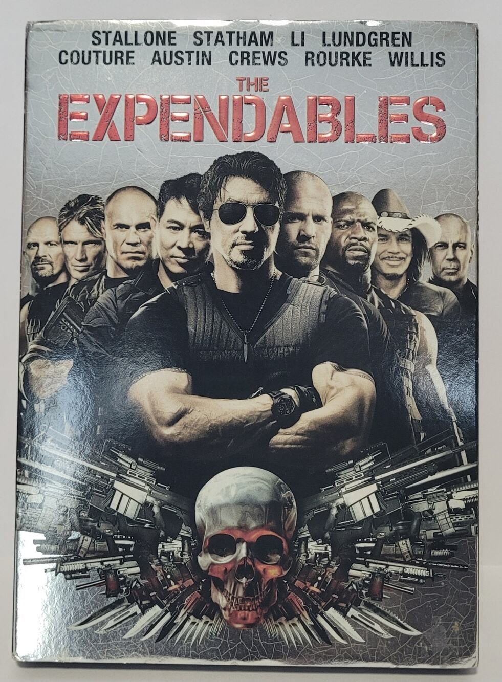 The Expendables (DVD, 2010) Sylvester Stallone Jason Statham Jet Li Region 1